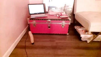 prncessbubblegum crazy harlot riding dildo