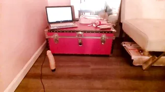 prncessbubblegum crazy harlot riding dildo