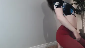 skyewatson slut slut twirling elastic ass