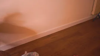SexySabotage doll in stockings pulls pussy with fingers