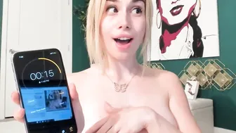 zurieelivira skinny female rubs herself with oil