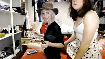 glitterglock caresses the holes with his hand