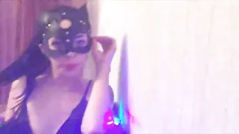 RabbitGood  black-haired beauty inimitably caresses herself