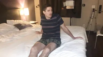 miss lingling cute blonde erotically posing in stockings