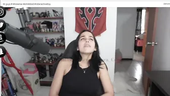 laura cornett sucks rubber penis