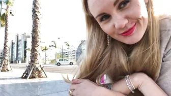 ivy roses rebellious slut licks dildo