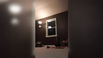 daddy slave appetizing babe lifts her legs