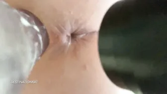 destination kat masturbates his swollen clit