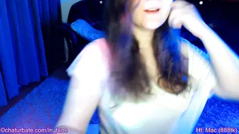 in_tune naughty chick gets nude and jerks off