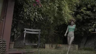 emma evins gorgeous bitch bares her breasts