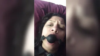 daddy slave openwork blonde dancing a striptease