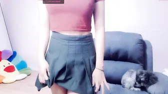 cute_dami rebellious slut licks dildo