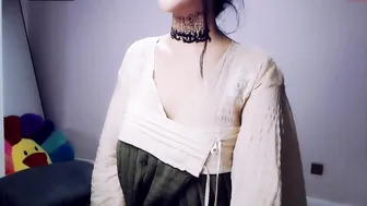 cute_dami fiercely jerking off her fat pussy