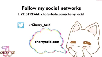 cherry_acid chubby bitch spreading lips sex and introduced the cap to sex toy