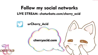 cherry_acid chubby bitch spreading lips sex and introduced the cap to sex toy