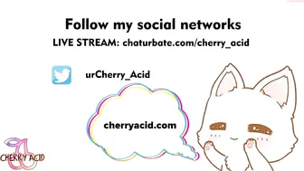 cherry_acid chubby bitch spreading lips sex and introduced the cap to sex toy
