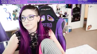 sexy_aymee shrew harlot fucks with a vibrator