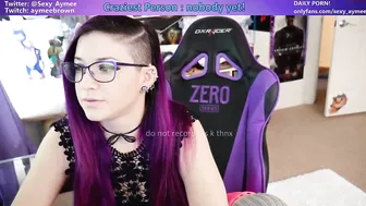 sexy_aymee shrew harlot fucks with a vibrator