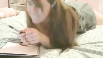 sammy caresses pussy in the pharmacy