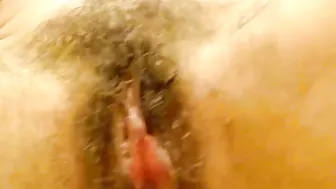 xyourritax tiny in a mask caresses the vagina