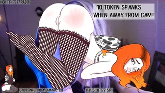 emmachoice naughty bitch caresses big tits