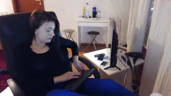 justalinusha playful flirt dancing striptease