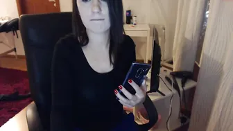 justalinusha playful flirt dancing striptease