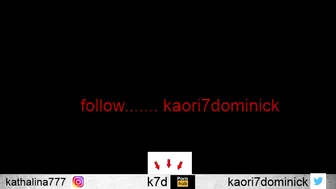 kaori7dominick desired sweetheart caresses sexual lips