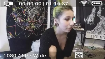 mollyrayanne gorgeous blonde caresses boobs