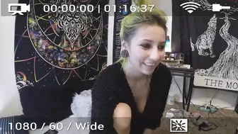 mollyrayanne gorgeous blonde caresses boobs