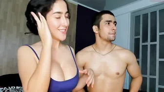 tasty_hot_latinas busty bitch fucks her shaved pussy