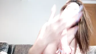 bigboobiebabex big breasted slut fucks shaved cunt
