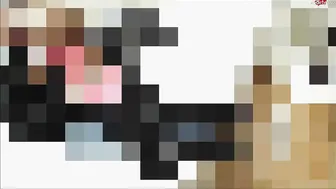 Mein juicy babe fucks her shaved pussy