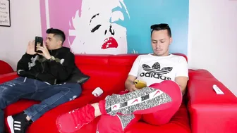 after_shool_room thick slut caresses  tits