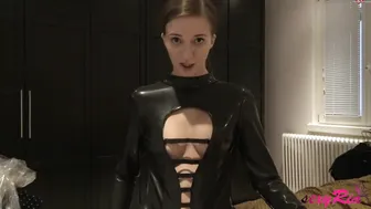 sexyRia busty babe deep sucking dick