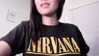 giannasue a cool lady is dancing a striptease slowly