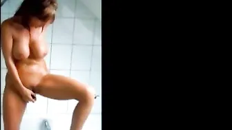 sexy-juliana busty blonde with tattoo fucks both holes