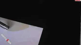 Merry4Fun sexy hottie gently pulls pussy