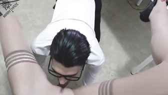 MaryHaze charming bitch spreads her legs