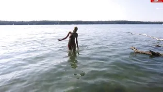 LanaLoud masturbating with a tampon in pussy