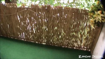 Ramona-Deluxe mature babe jerks both holes