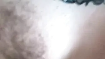 Dirty-Tina fun with a toy