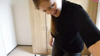 Julia-Jones busty bitch jumps on phallus