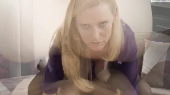 Dirty-Tina hot female riding a sex toy