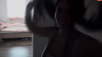 CaroCream babe sat hard masturbating pussy