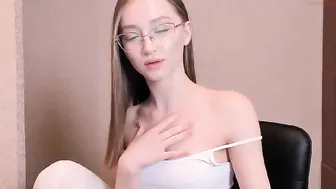 nancy big ass blonde in stockings twisting her ass