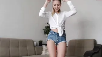 sex_strawberry cute female fucking herself with phallus