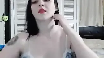 lady_studio incendiary lady masturbates both holes with pleasure