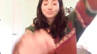 juliejoint busty passion licks nipples