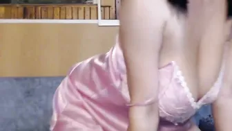 katrine_denev tender blonde squeezes boobs